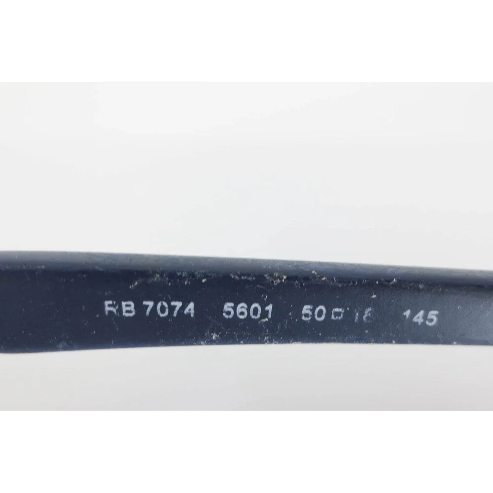Ray-Ban RB 7074 5601 Square Eyeglasses Blue Yellow Gradient 50-18-145 Eyewear